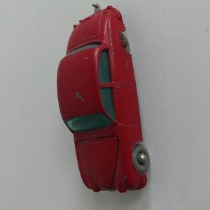 Vintage Jaguar 3.4 Litre No. 65 Red Diecast Car Lesney England